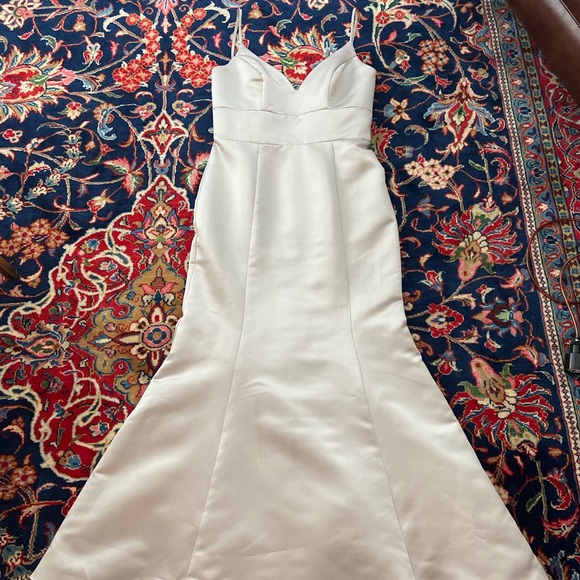 Hayley Paige Bridesmaids Dress Size 8 - Picture 3 of 11